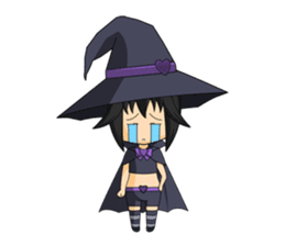 Little Fun witch sticker #869764