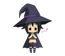 Little Fun witch sticker #869769