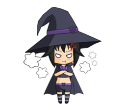 Little Fun witch sticker #869771