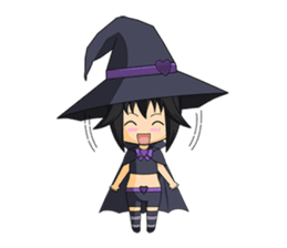 Little Fun witch sticker #869773