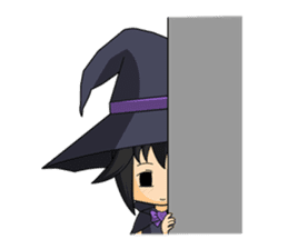 Little Fun witch sticker #869785