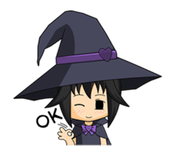 Little Fun witch sticker #869789