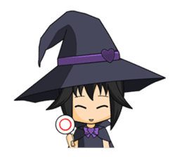 Little Fun witch sticker #869791
