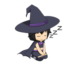Little Fun witch sticker #869796