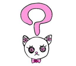 Flower Cat sticker #870122