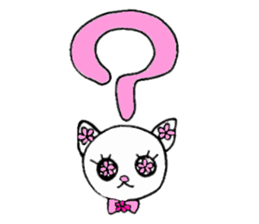 Flower Cat sticker #870122
