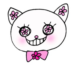 Flower Cat sticker #870130