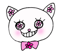 Flower Cat sticker #870130