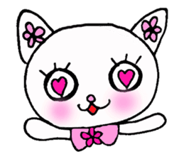 Flower Cat sticker #870151