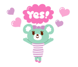 sweets animals sticker #870641