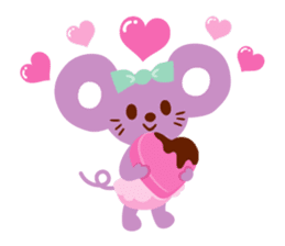 sweets animals sticker #870662