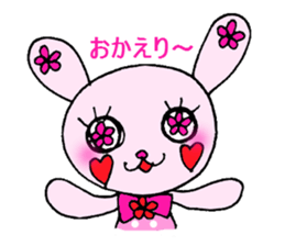 Flower Rabbit sticker #870719