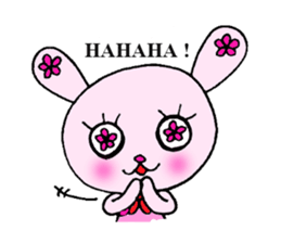 Flower Rabbit sticker #870733