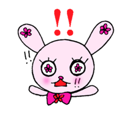 Flower Rabbit sticker #870736