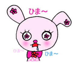 Flower Rabbit sticker #870737