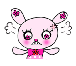 Flower Rabbit sticker #870743