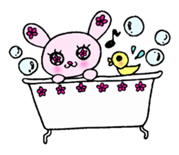 Flower Rabbit sticker #870747