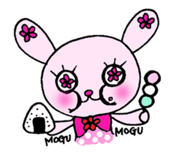 Flower Rabbit sticker #870756