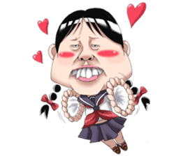 Akihabara 49th girls sticker #871003