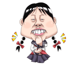 Akihabara 49th girls sticker #871004