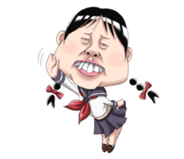 Akihabara 49th girls sticker #871008