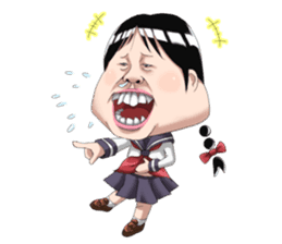 Akihabara 49th girls sticker #871009