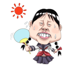 Akihabara 49th girls sticker #871010