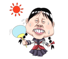 Akihabara 49th girls sticker #871010