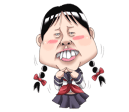 Akihabara 49th girls sticker #871012