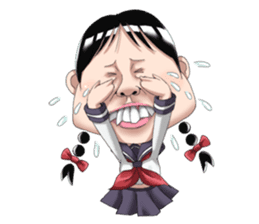 Akihabara 49th girls sticker #871015