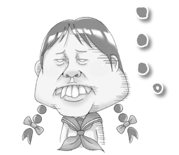 Akihabara 49th girls sticker #871016