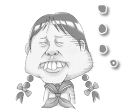 Akihabara 49th girls sticker #871016