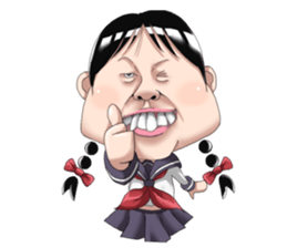 Akihabara 49th girls sticker #871020