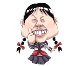 Akihabara 49th girls sticker #871020