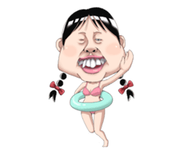 Akihabara 49th girls sticker #871023