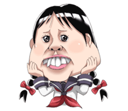 Akihabara 49th girls sticker #871024