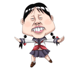 Akihabara 49th girls sticker #871031