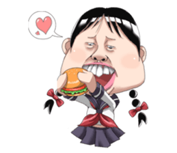 Akihabara 49th girls sticker #871033