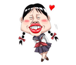 Akihabara 49th girls sticker #871034