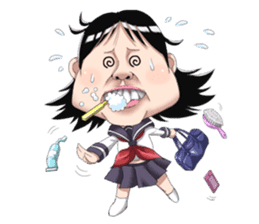 Akihabara 49th girls sticker #871038