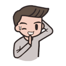 HIM & HER sticker #871084