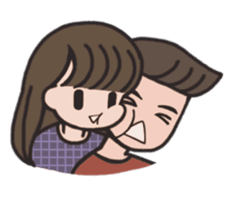 HIM & HER sticker #871098