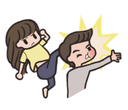 HIM & HER sticker #871102