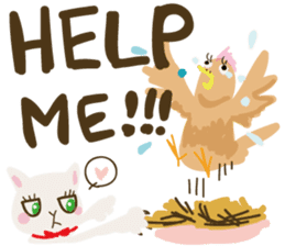 like chick&friends sticker #871893