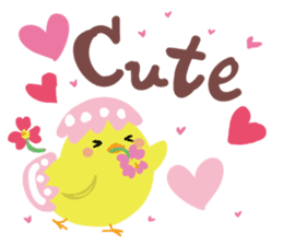like chick&friends sticker #871901