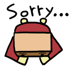 Paper bag mask sticker #872312