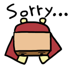 Paper bag mask sticker #872312