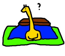 giraffe sticker sticker #872580