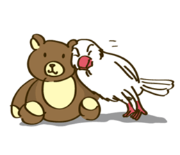 Java Sparrow sticker #872740