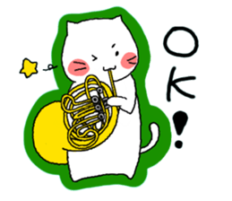 Miaousic! sticker #873681